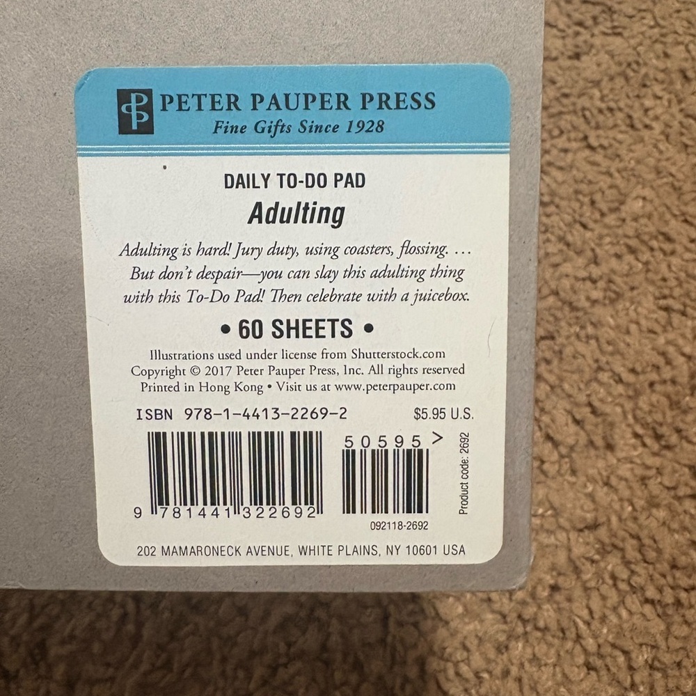 Adulting To-Do List Notepad - Picture 4 of 5